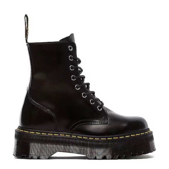 Dr. Martens Jadon Platform Boot in Black Unisex - Picture 2 of 6